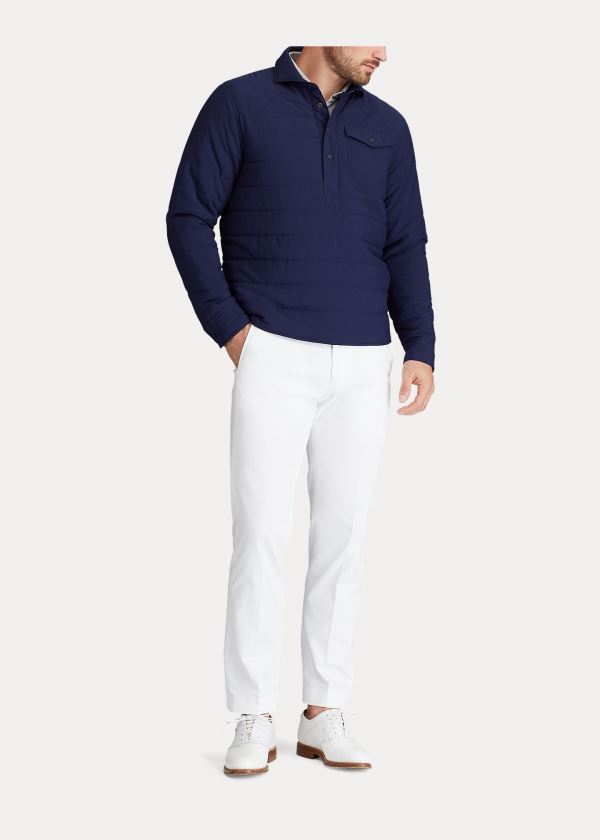 Men's Ralph Lauren Quilted Stretch Pullover | 621084IDG